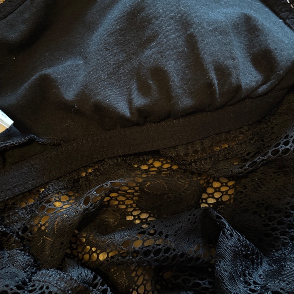 NWOT Aerie New Blooms Lace Padded
Triangle Bralette - Picture 6 of 8
